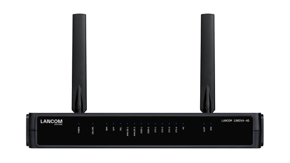 Lancom 1803VA - 4G - Wireless Router - VDSL 4 - Port - Switch - IT - RESELL