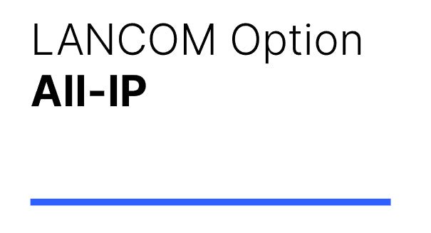 Lancom All - IP Option - Upgrade - Lizenz - für P/N: - IT - RESELL