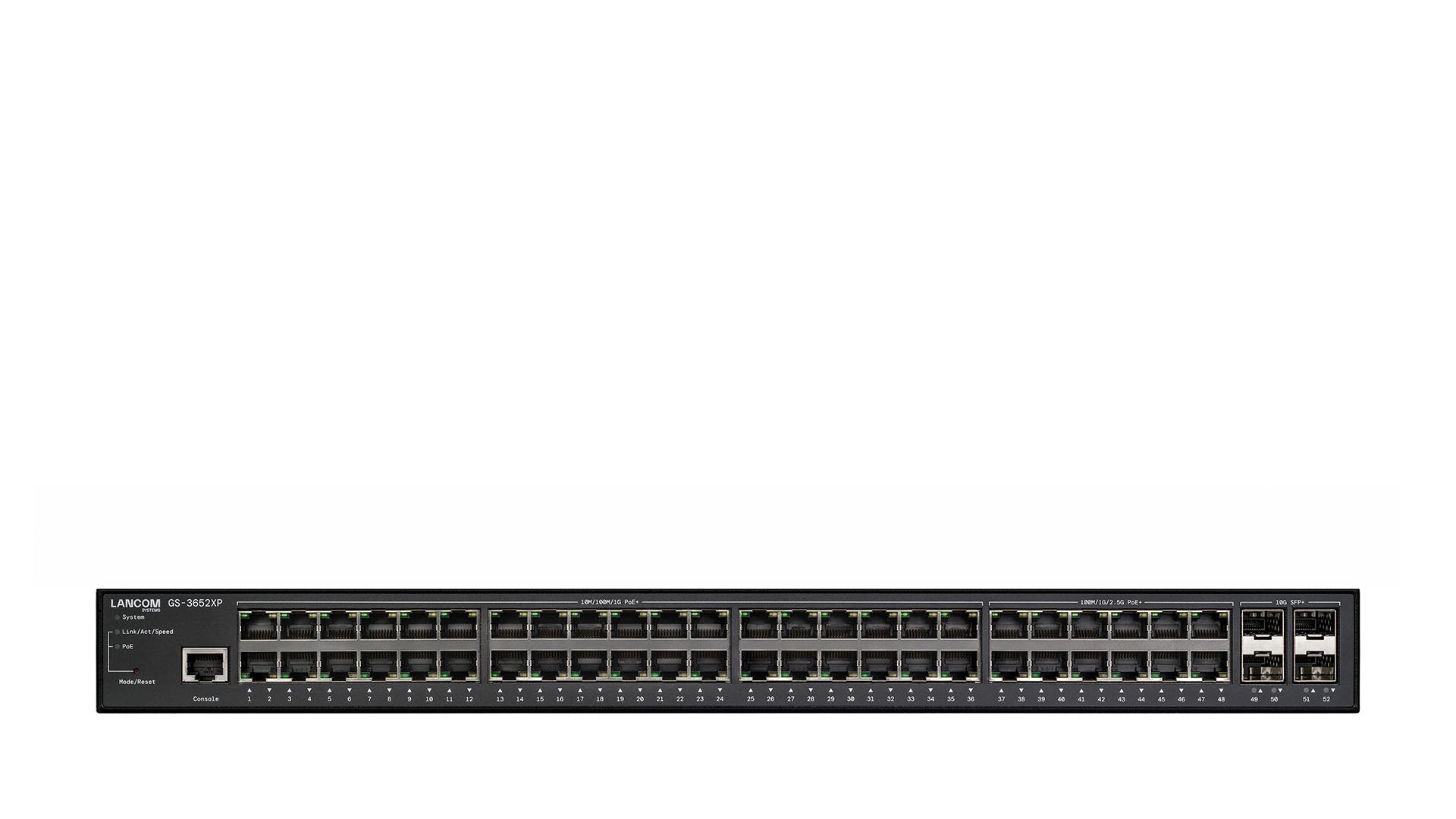 Lancom GS - 3652XP - Switch - L3 - managed - 36 x 10/100/1000 (PoE+) - IT - RESELL