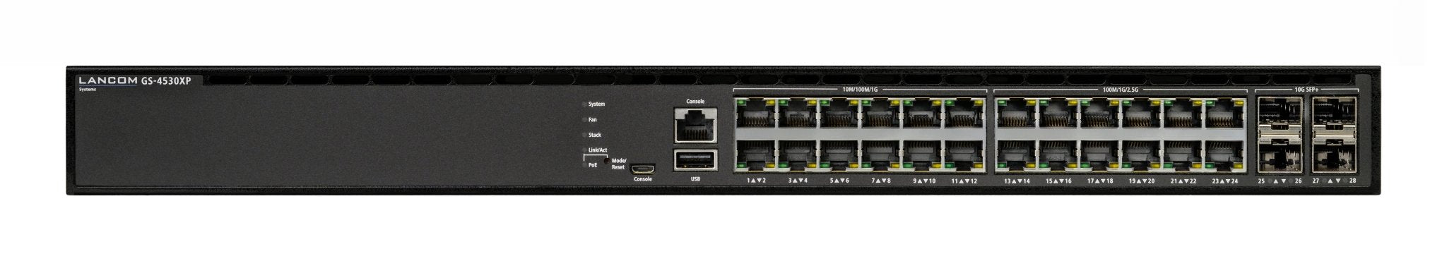 Lancom GS - 4530XP - Switch - L3 - managed - 12 x 10/100/1000 (PoE+) - IT - RESELL