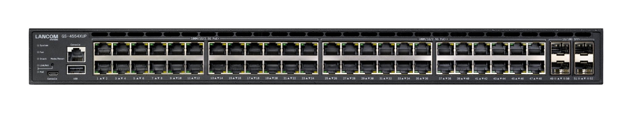 Lancom GS - 4554XUP - Switch - L3 - managed - 24 x 100/1000/2.5G (PoE++) - IT - RESELL