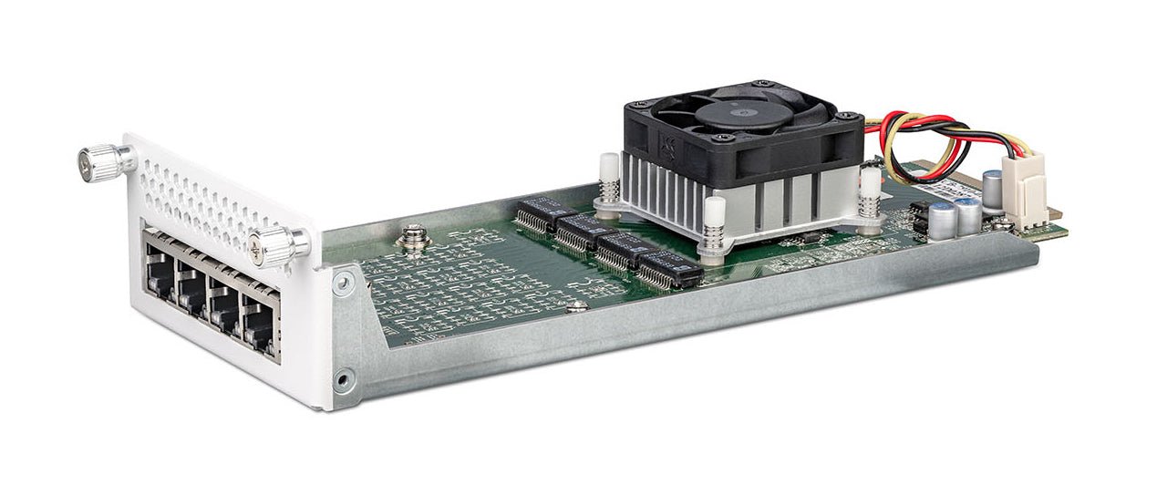 Lancom UF Extension Module 4x 1G GE (UF - X60), Grün, Grau, Modul zur Porterweiterung - IT - RESELL