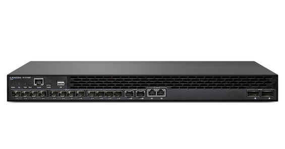 Lancom XS - 5116QF - Switch - L3 - managed - 12 x 1 Gigabit / 10 Gigabit SFP+ + 2 x Combo 1/2.5/5/10 Gigabit Ethernet / 1/10 Gigabit SFP+ + 2 x 40 Gigabit QSFP+ (Uplink/Stacking) - IT - RESELL