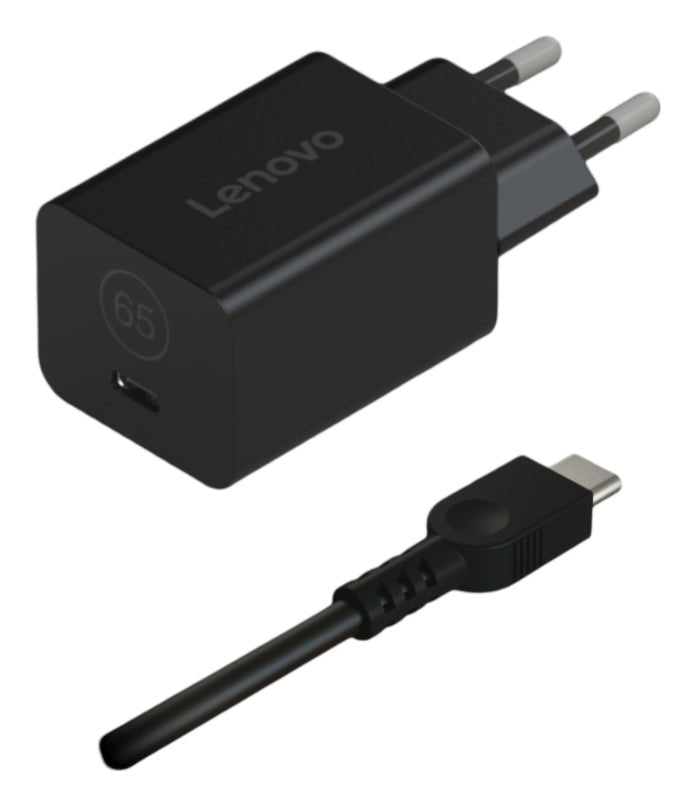 Lenovo 40AWGN65EU, PC, Drinnen, 100 - 240 V, 50 - 60 Hz, 1.5 A, Schwarz - IT - RESELL