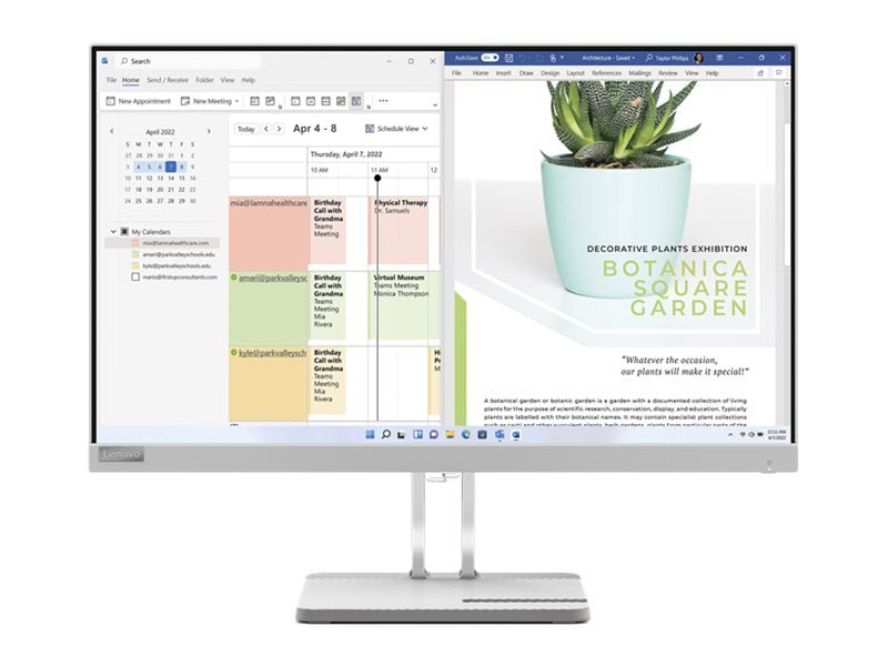 Lenovo L24e - 40 - LED - Monitor - 61 cm (24