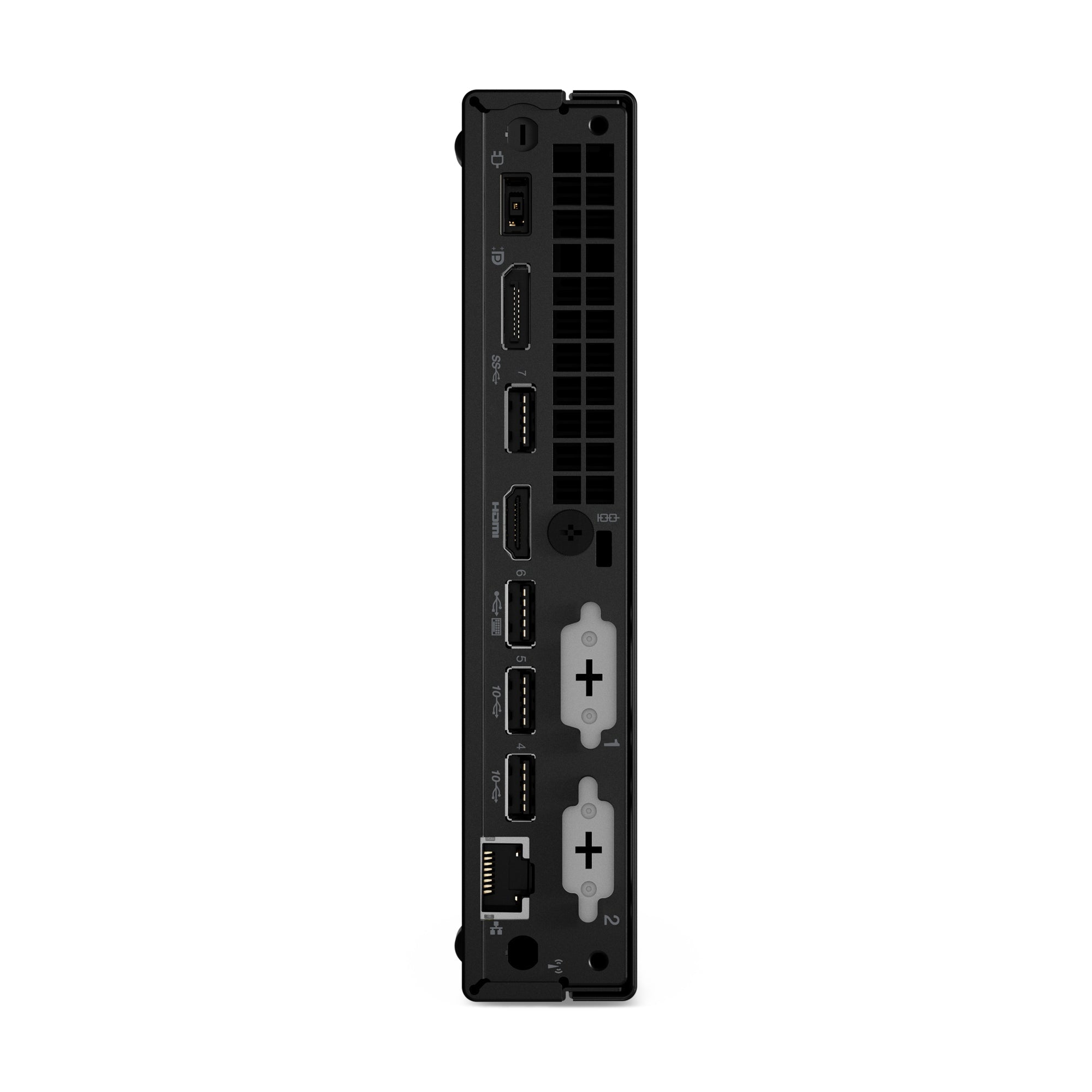 Lenovo ThinkCentre M70q Gen4 12E3 - Mini - Core i5 13400T / 1.3 GHz - RAM 16 GB - SSD 512 GB - TCG Opal Encryption 2, NVMe - UHD Graphics 730 - 1GbE, Wi - Fi 6E, Bluetooth 5.3 - WLAN: 802.11a/b/g/n/ac/ax (Wi - Fi 6E) - IT - RESELL