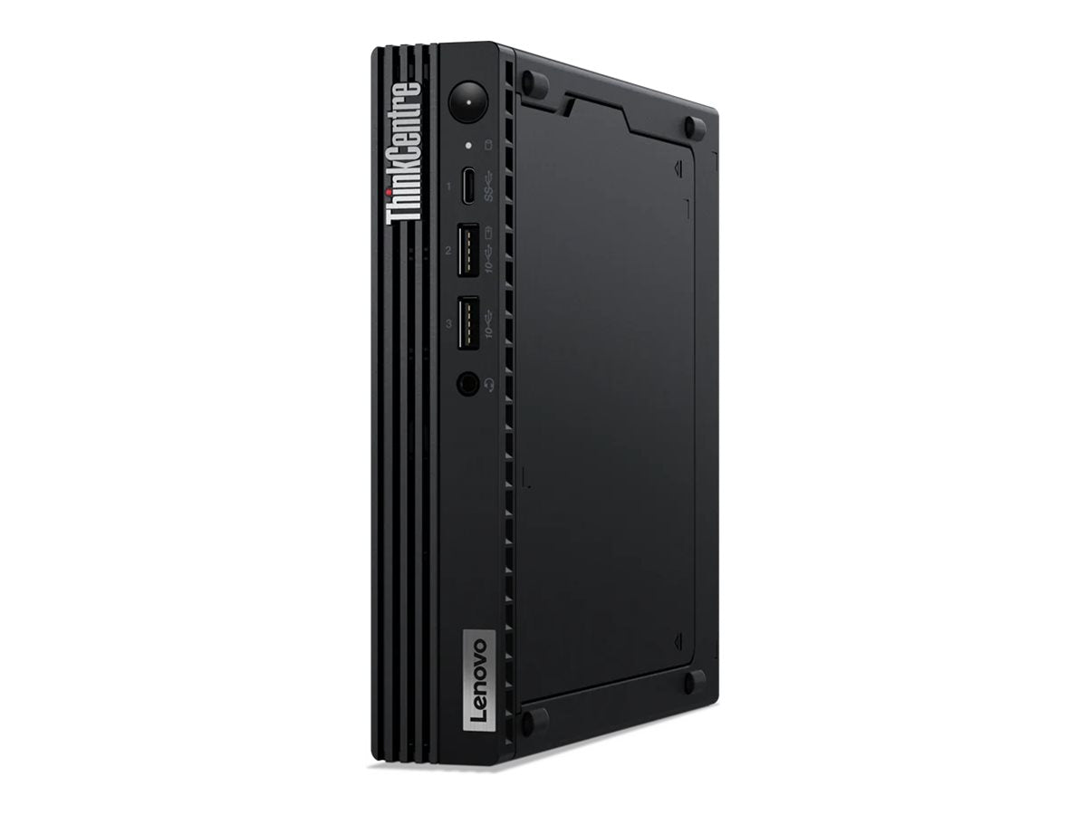 Lenovo ThinkCentre M70q Gen4 12E3 - Mini - Core i5 13400T / 1.3 GHz - RAM 16 GB - SSD 512 GB - TCG Opal Encryption 2, NVMe - UHD Graphics 730 - 1GbE, Wi - Fi 6E - WLAN: Bluetooth 5.1, 802.11a/b/g/n/ac/ax (Wi - Fi 6E) - IT - RESELL