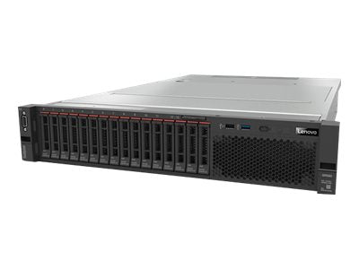Lenovo ThinkSystem SR590 7X99 - Server - Rack - Montage - 2U - zweiweg - 1 x Xeon Silver 4210 / 2.2 GHz - RAM 16 GB - SAS - Hot - Swap 6.4 cm (2.5