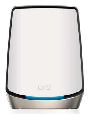 Netgear Orbi 860 AX6000 WiFi Router 10 Gig, Weiß, Intern, Mesh - Router, 180 m², Tri - Band (2,4 GHz / 5 GHz / 5 GHz), Wi - Fi 6 (802.11ax) - IT - RESELL