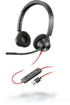 Poly Blackwire 3320 - 3300 Series - Headset - On - Ear - IT - RESELL
