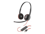 Poly Blackwire C3220 USB - 3200 Series - Headset - IT - RESELL