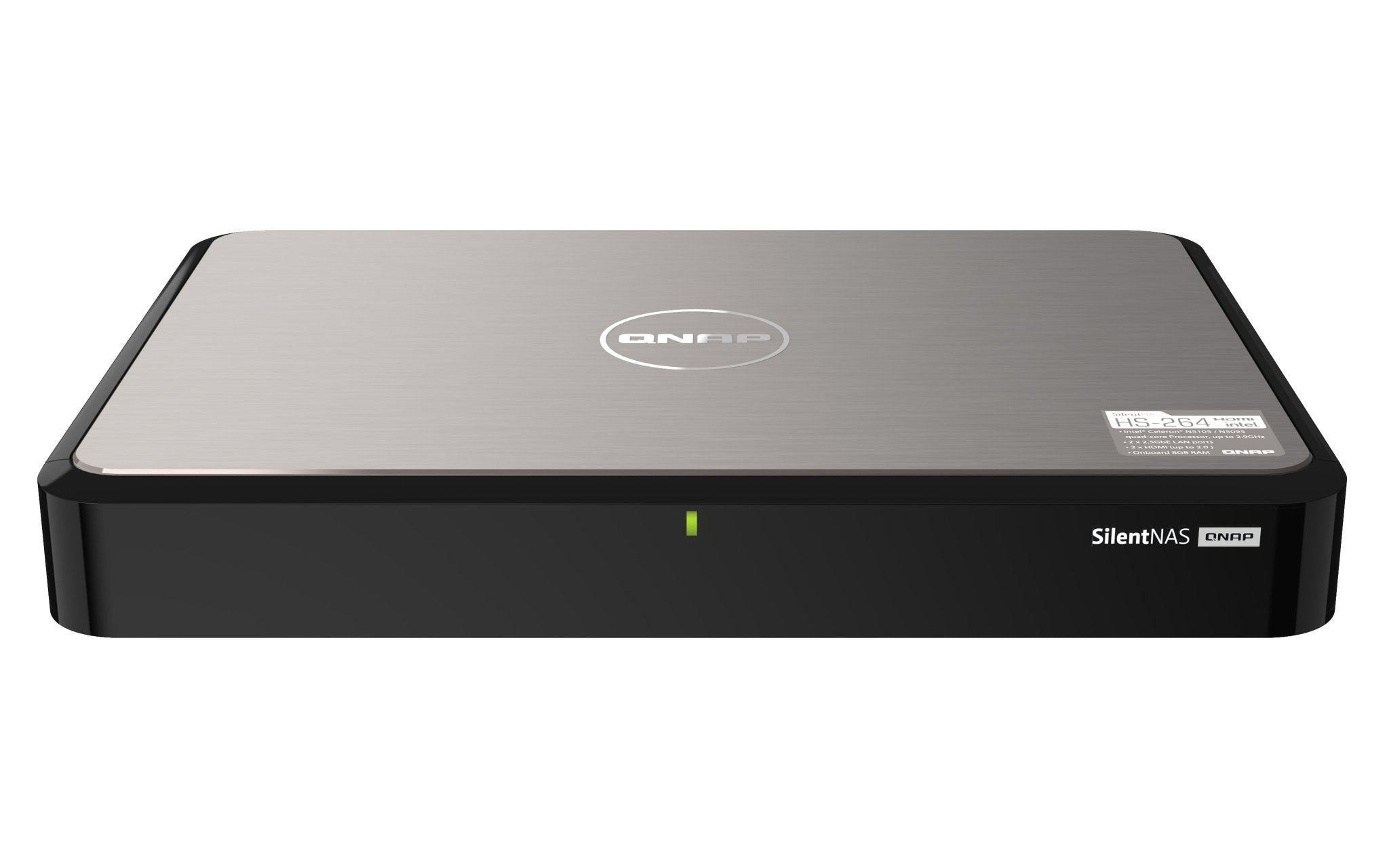 QNAP HS - 264 - NAS - Server - 2 Schächte - SATA 6Gb/s - IT - RESELL