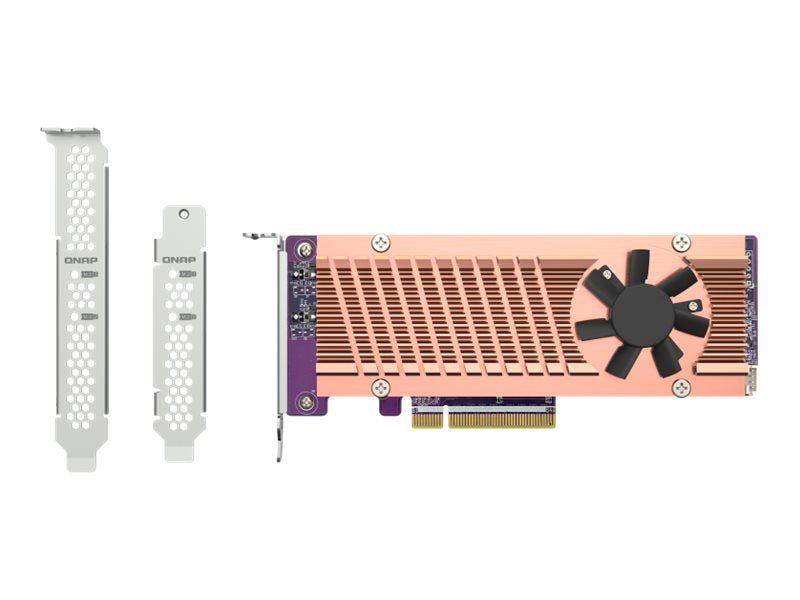 QNAP QM2 - 2P - 384A - Speicher - Controller - PCIe 3.0 - IT - RESELL