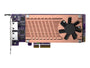 QNAP QM2 - 2P2G2T - Speicher - Controller - M.2 - M.2 NVMe Card / PCIe 3.0 (NVMe) - IT - RESELL