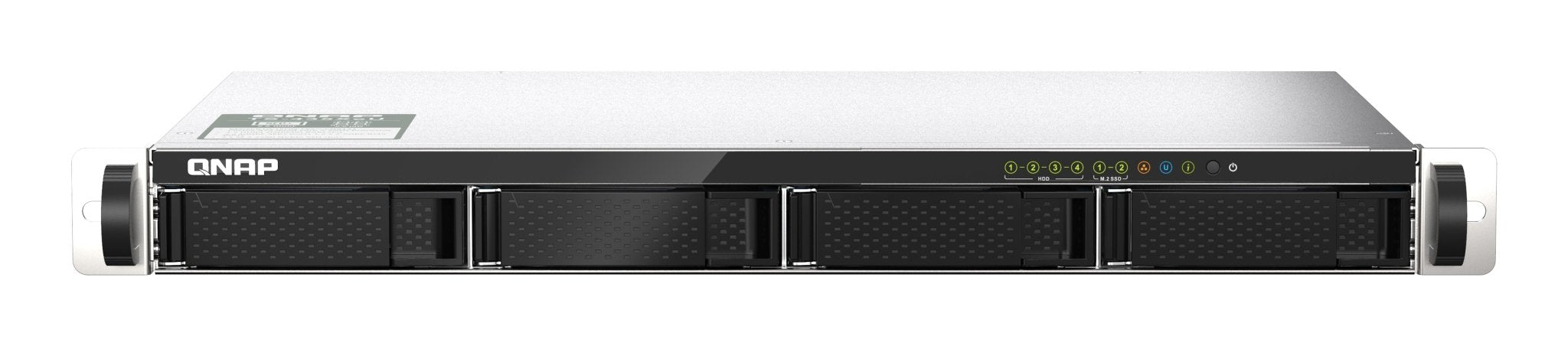QNAP TS - 435XeU, NAS, Rack (1U), Marvell, CN9131, 4 GB, DDR4 - IT - RESELL