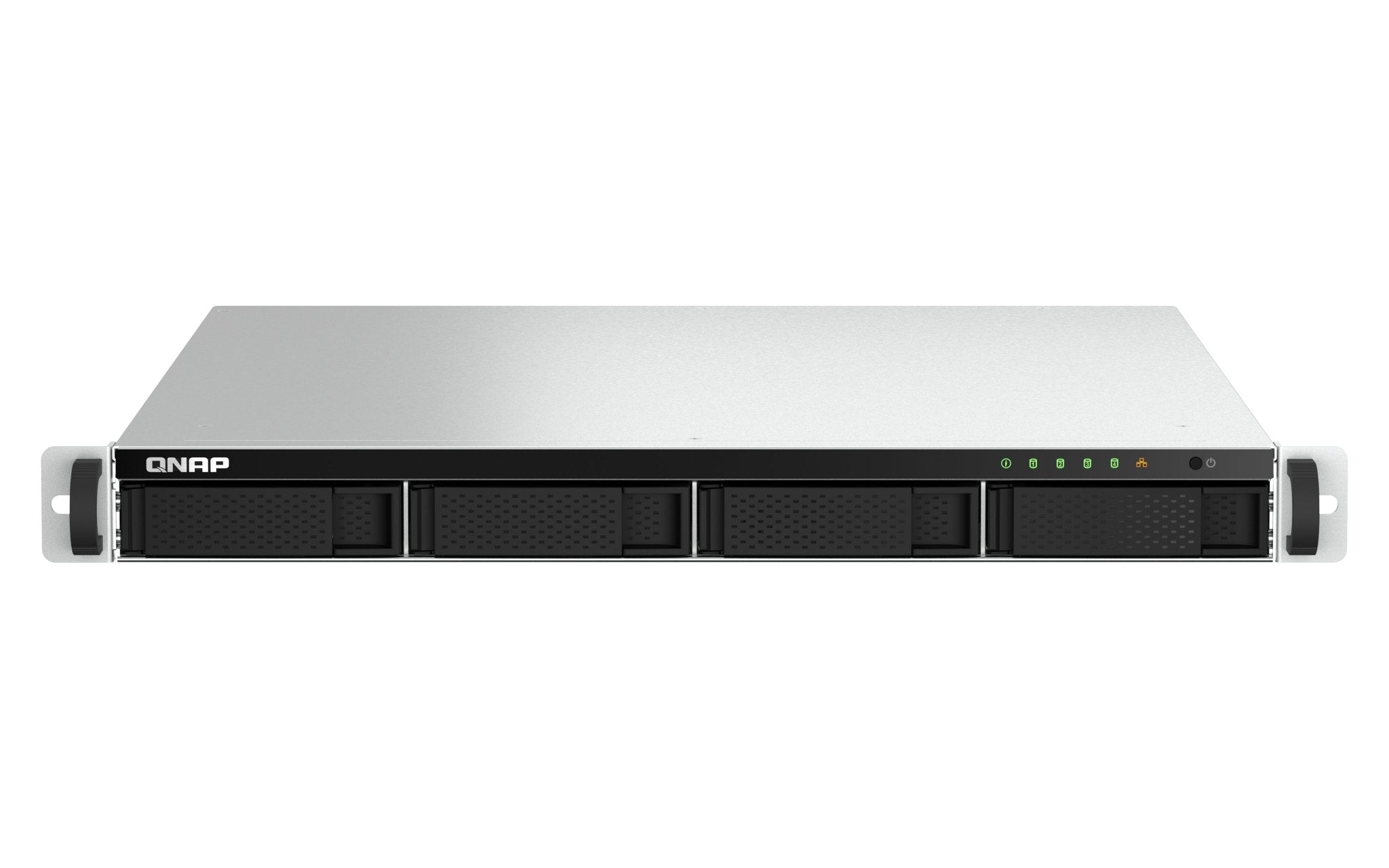 QNAP TS - 464U - RP, NAS, Rack (1U), Intel® Celeron®, N5095, 8 GB, DDR4 - IT - RESELL