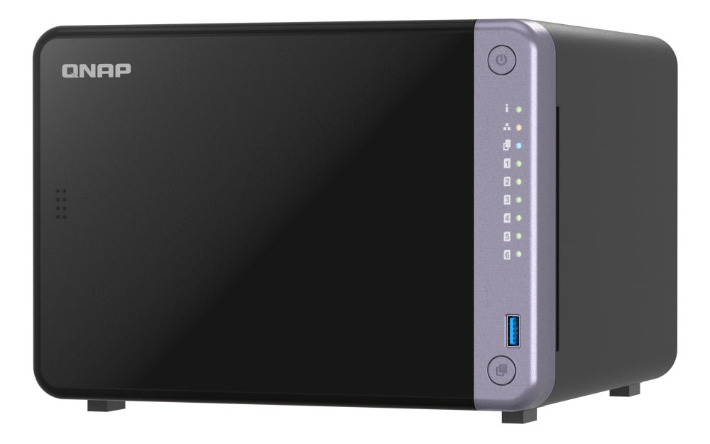 QNAP TS - 632X - 4G, NAS, Tower, Alpine, Alpine AL - 524, 4 GB, DDR4 - IT - RESELL