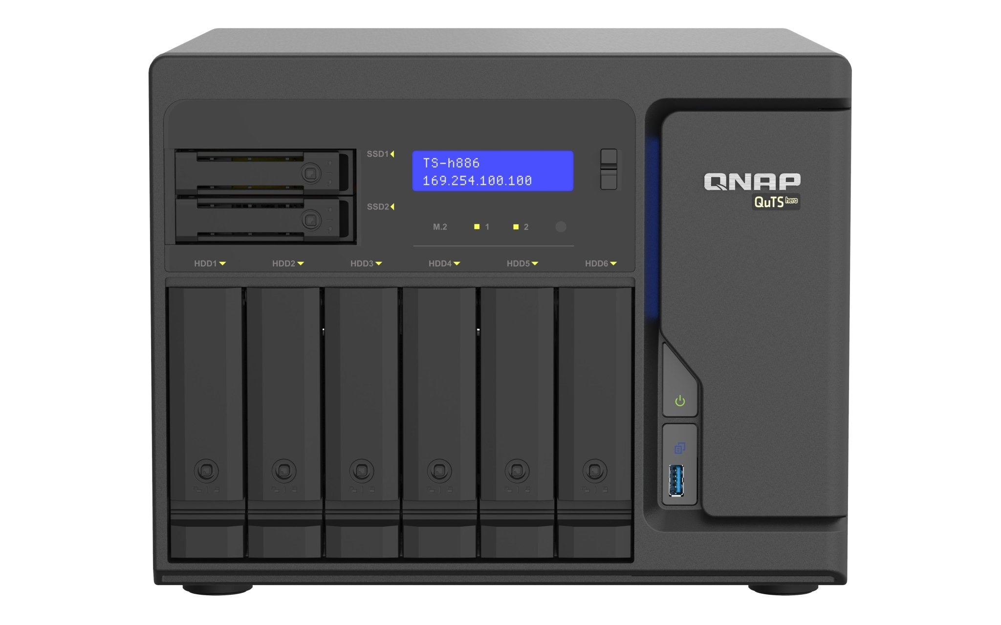 QNAP TS - h886 - NAS - Server - 8 Schächte - SATA 6Gb/s - IT - RESELL