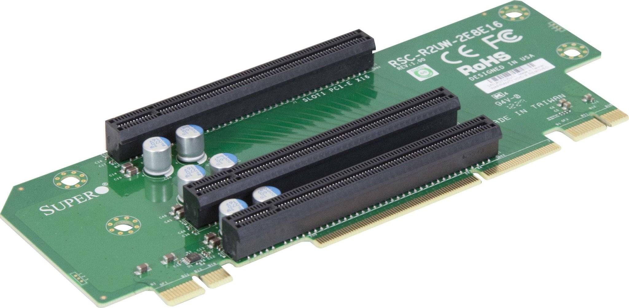 Supermicro RSC R2UW - 2E8E16 - Riser Card - IT - RESELL