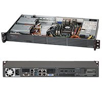 Supermicro SC504 203B - Rack - Montage 1U - Mini - ITX - IT - RESELL