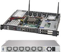 Supermicro SuperServer 1019D - 4C - FHN13TP - Server - Rack - Montage - 1U - 1 - Weg - 1 x Xeon D - 2123IT - RAM 0 GB - SATA - Hot - Swap 6.4 cm (2.5