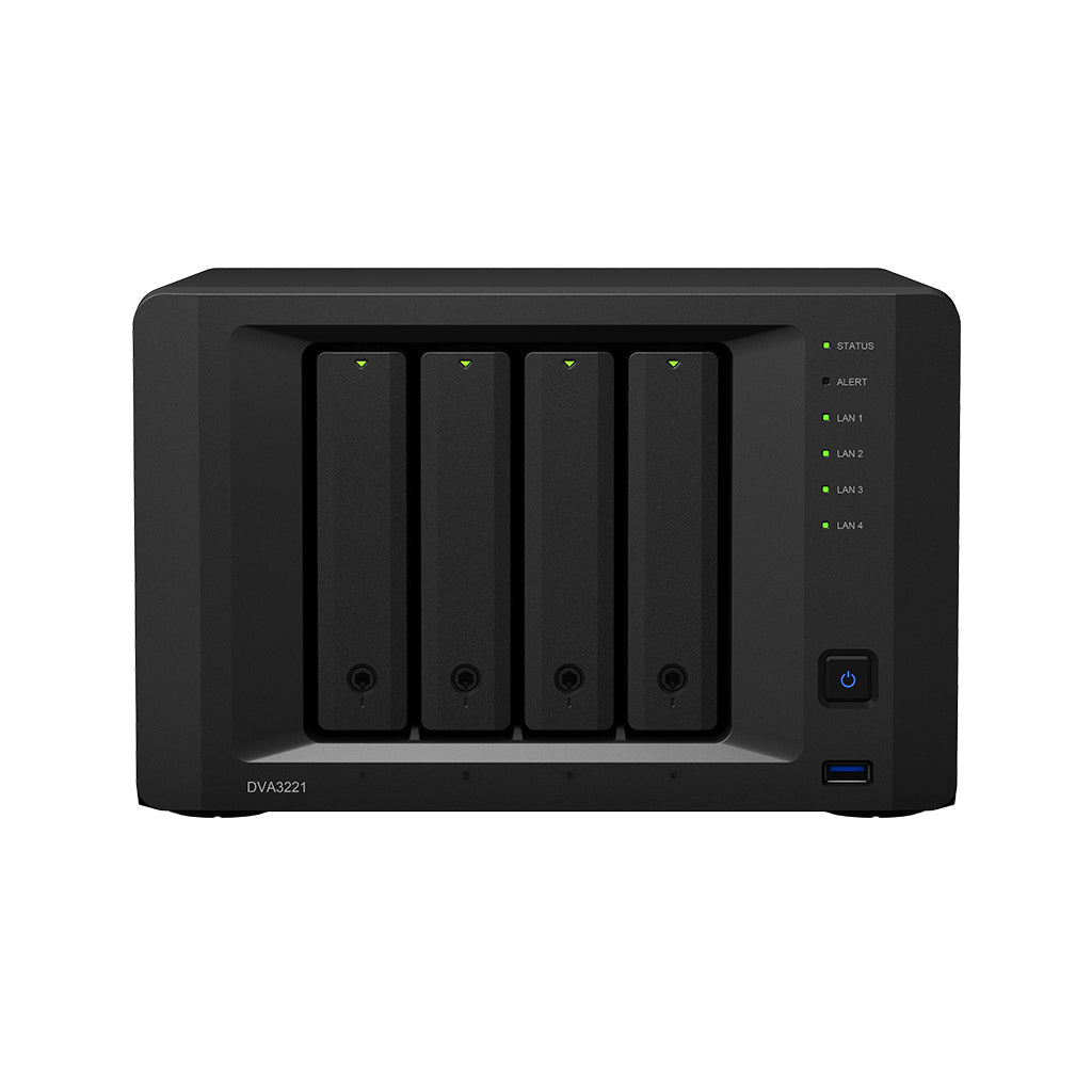 Synology Deep Learning NVR DVA3221 - NVR - 32 Kanäle - IT - RESELL