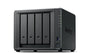 Synology DiskStation DS423+, NAS, Desktop, Intel® Celeron®, J4125, 16 TB, Schwarz - IT - RESELL