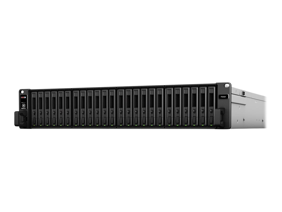 Synology FlashStation FX2421 Expansion Unit - Speichergehäuse - 24 Schächte (SATA - 600 / SAS) - IT - RESELL