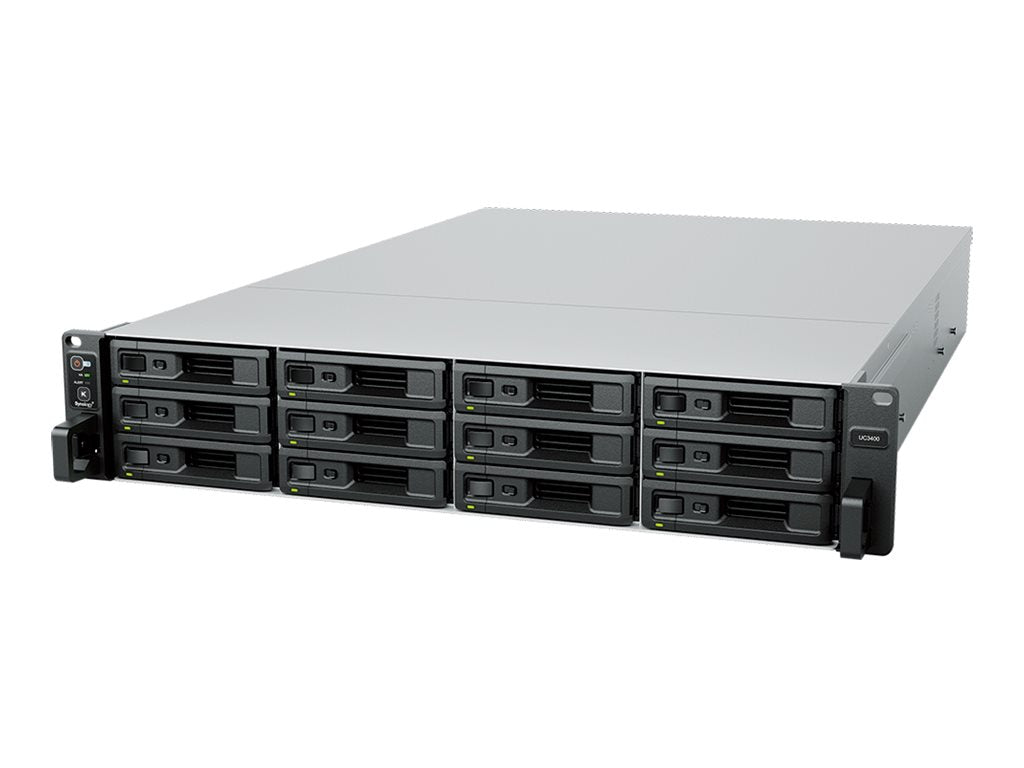 Synology UC3400 - NAS - Server - 12 Schächte - Rack - IT - RESELL