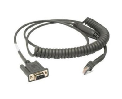 Zebra Kabel seriell - DB - 9 (W) - 2.8 m - gewickelt - IT - RESELL