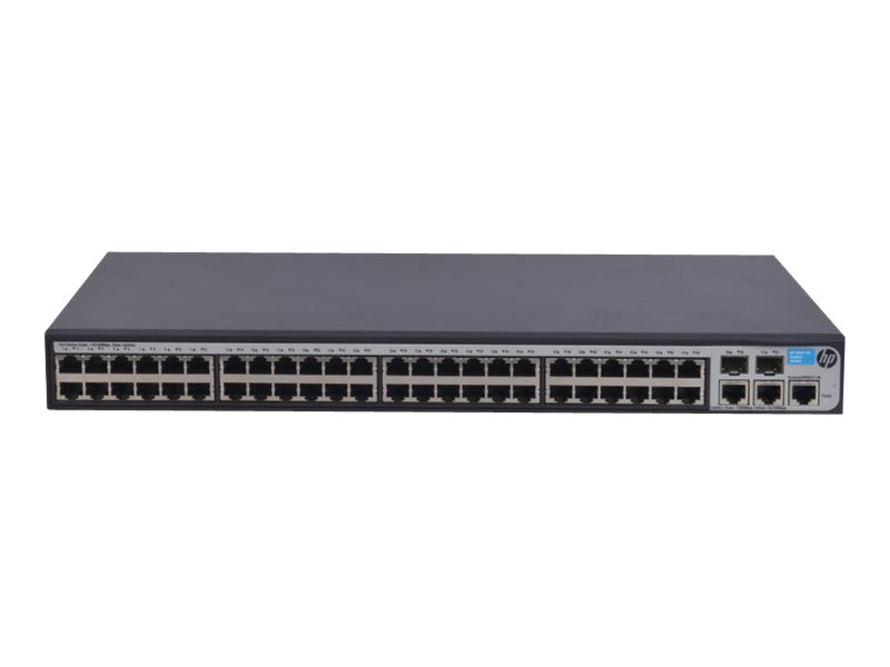 JG540A - HPE 1910-48 Switch - Switch - L3 - managed - 48 x 10/100 + 2 x Kombi-Gigabit-SFP