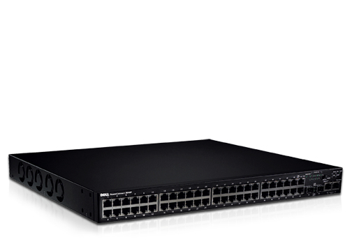 PC3548P - Dell PowerConnect 3548, Managed, L3, Power over Ethernet (PoE), Rack-Einbau, 1U