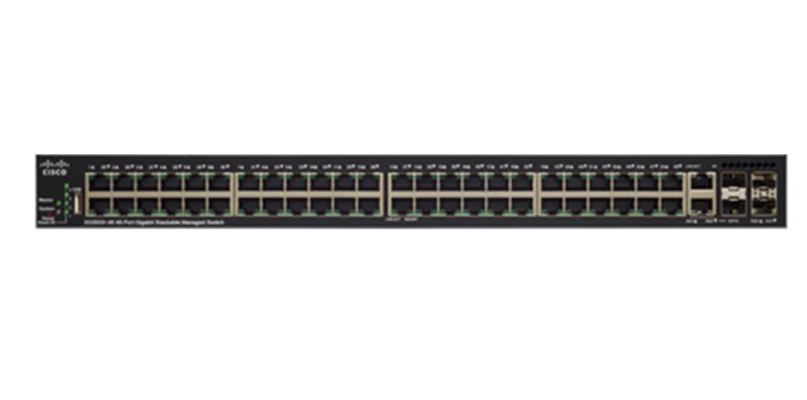 SG350X-48P-K9-EU - Commutateur Cisco Business 350 - 48 ports - Géré L2 - PoE+