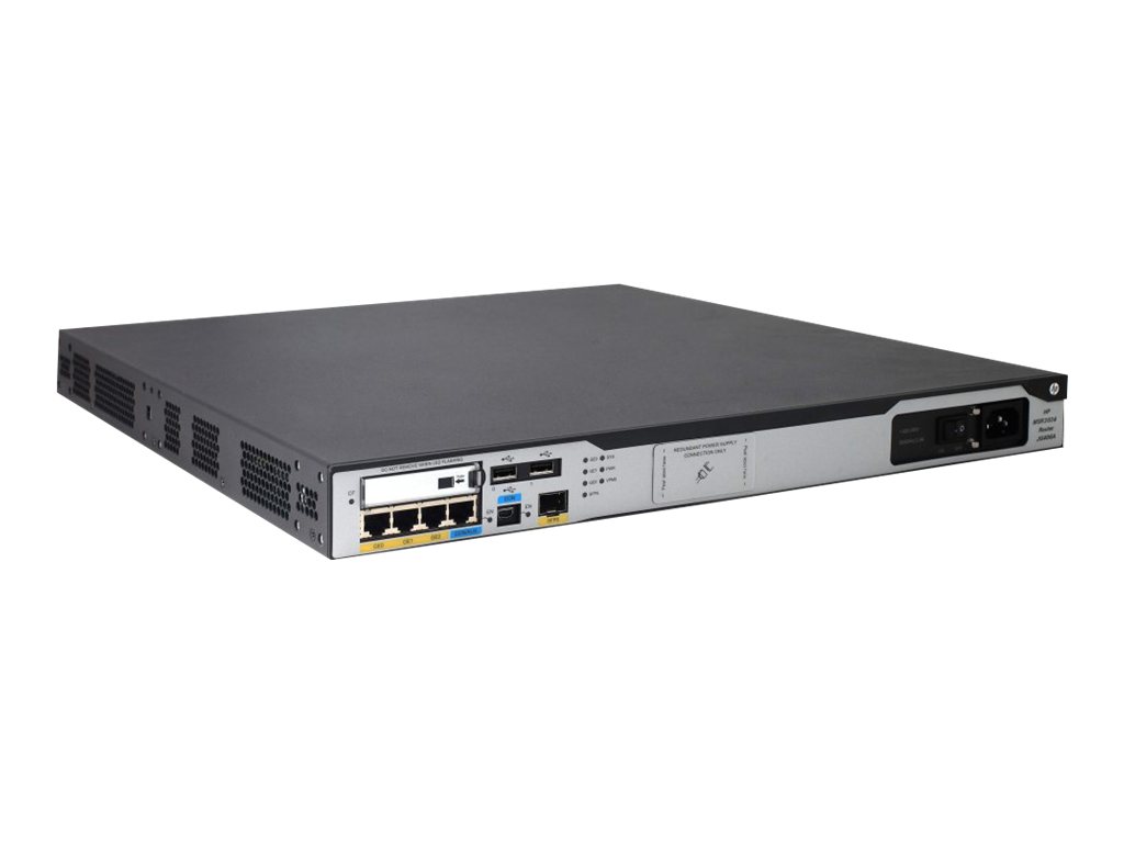 JG406A - Router HPE MSR3024, 1 GbE, montable en rack