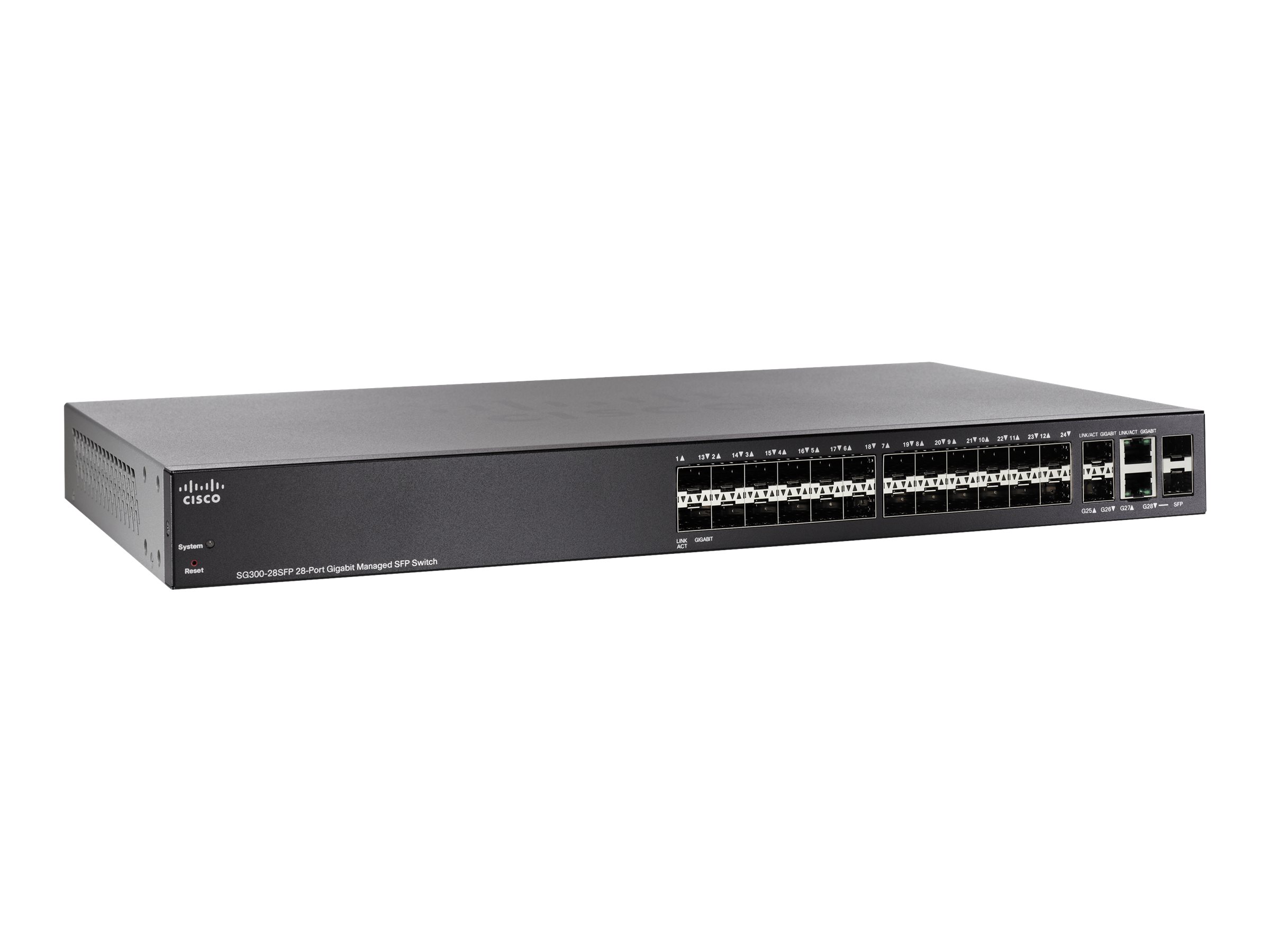 SG300-28SFP-K9-EU - Cisco SG300-28SFP Switch L3, 28 SFP Porte, Small Business