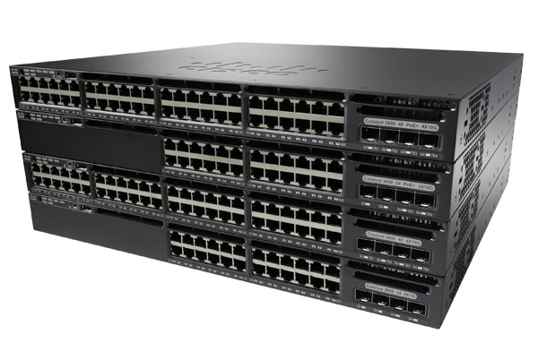 WS-C3650-48FQM-S - Conmutador Cisco Catalyst 3650 - 48 puertos - Gestionado de capa 3 - PoE+