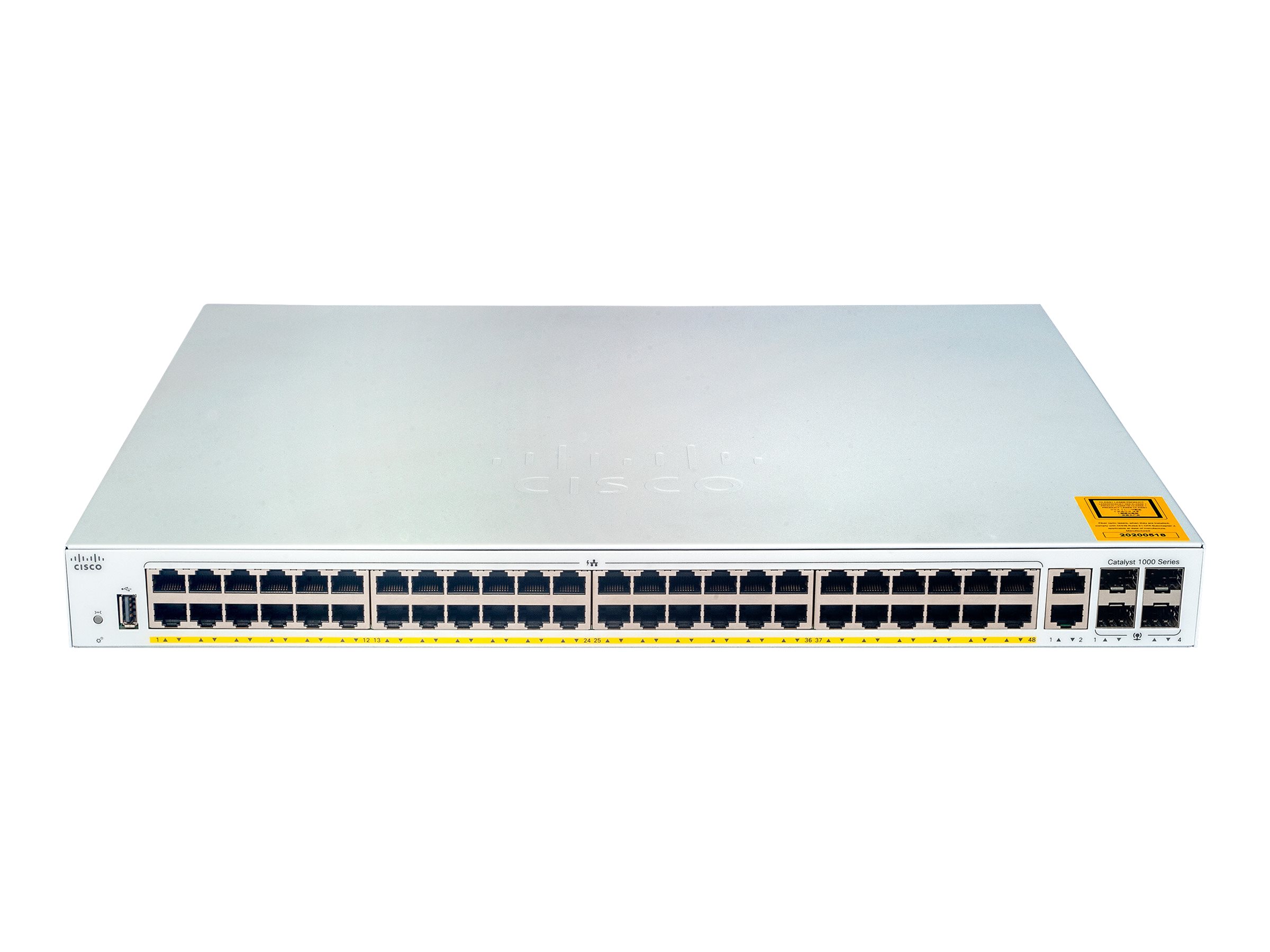C1000-48P-4G-L - Conmutador Cisco Catalyst 1000 - 48 puertos - Gestionado de capa 2 - PoE+