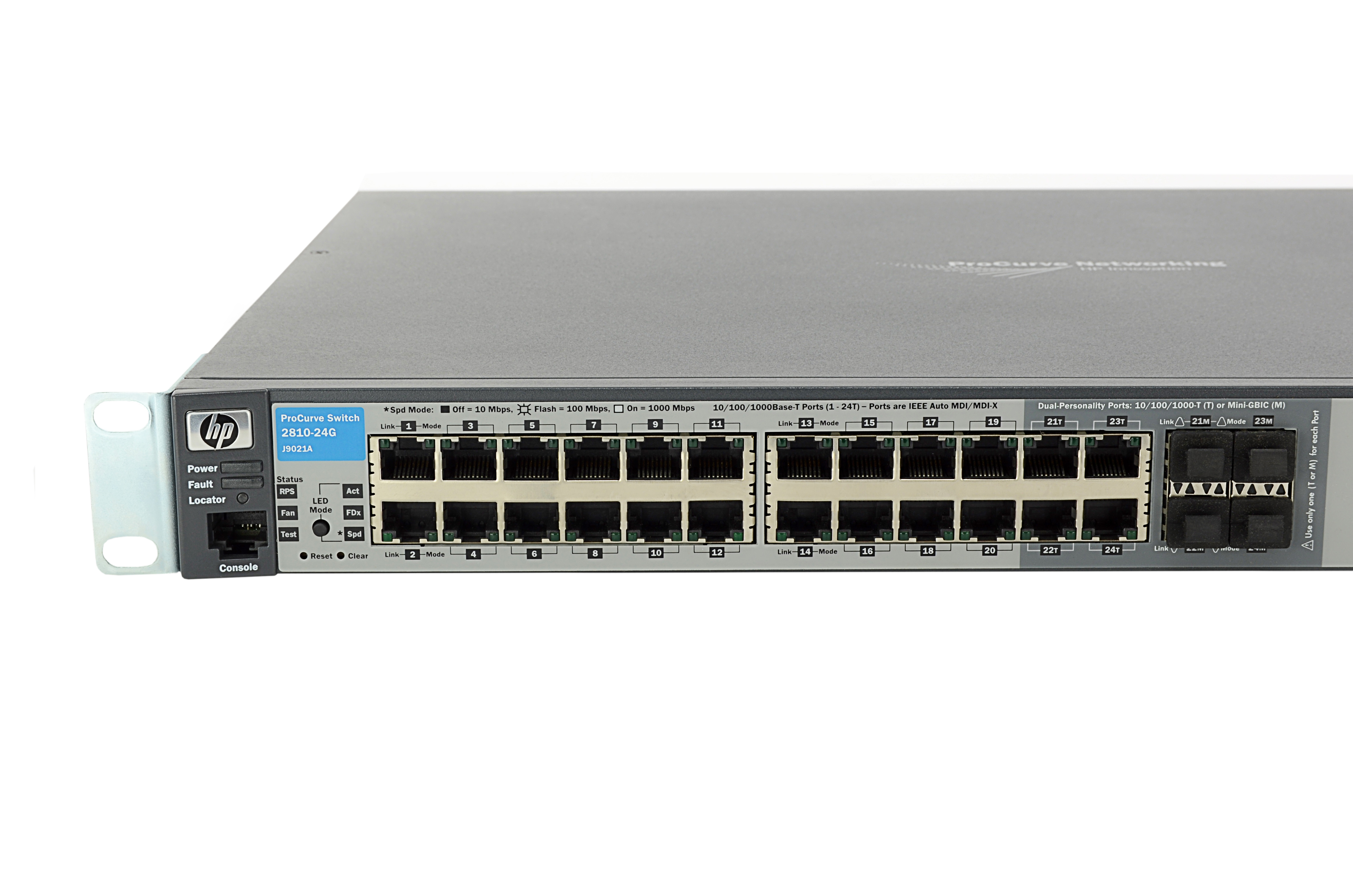 J9021A - Conmutador HPE - 24 puertos - Gestionado de capa 2