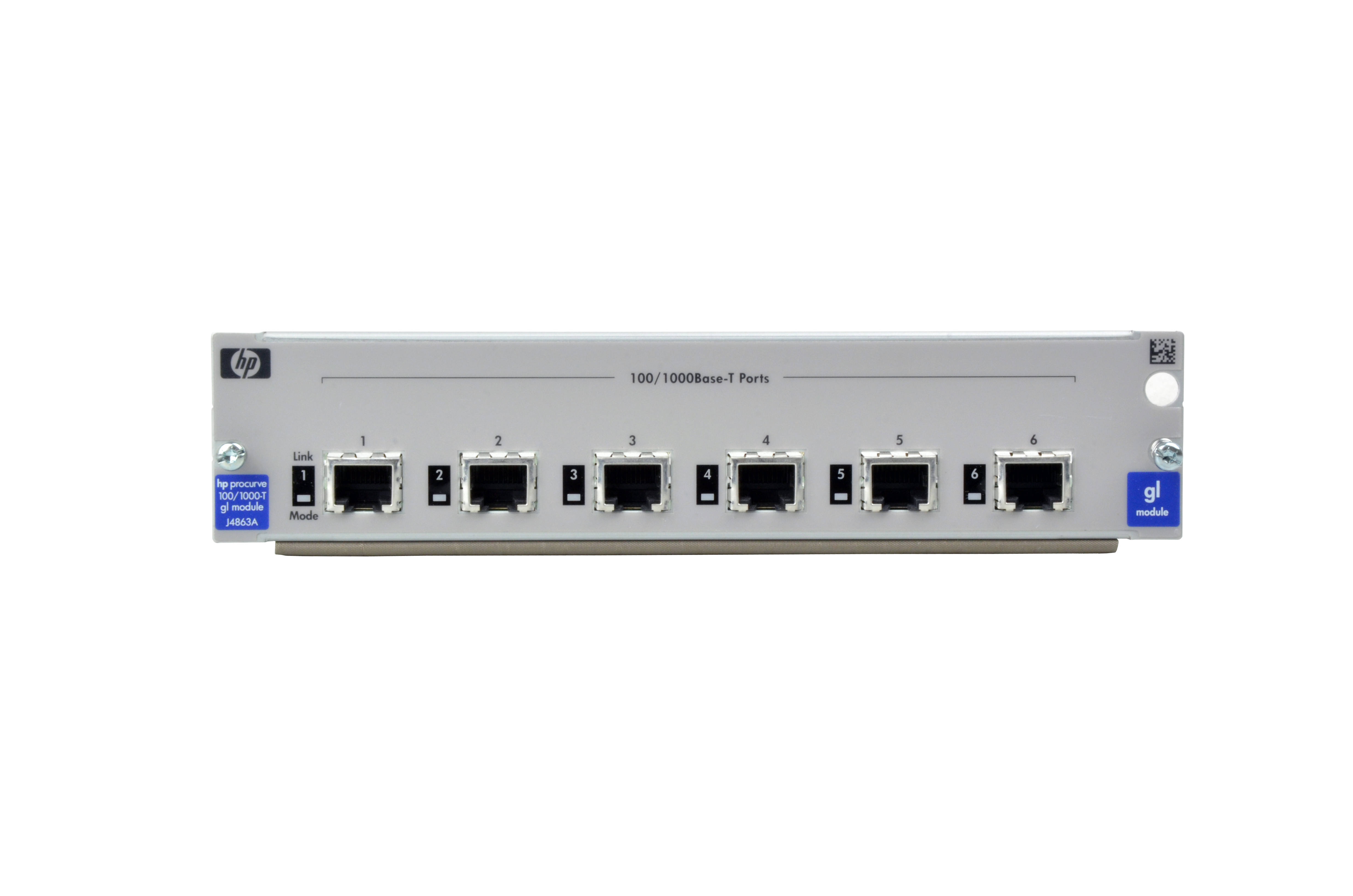 J4863A - Module d'extension HPE - Gigabit Ethernet x 6