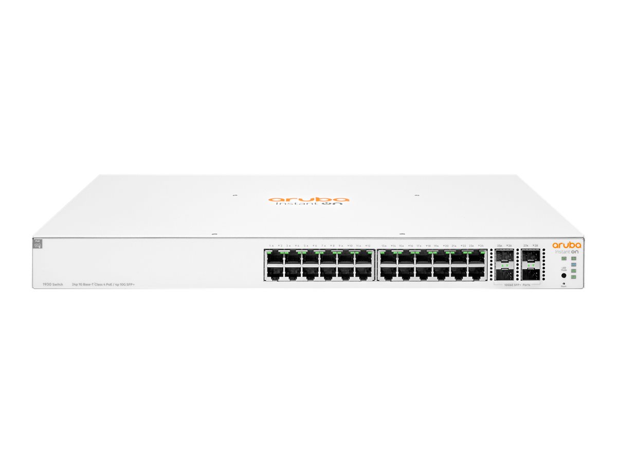 JL684A - Switch HPE Aruba Instant On 1930 - 28 puertos - Gestionado L3 - PoE