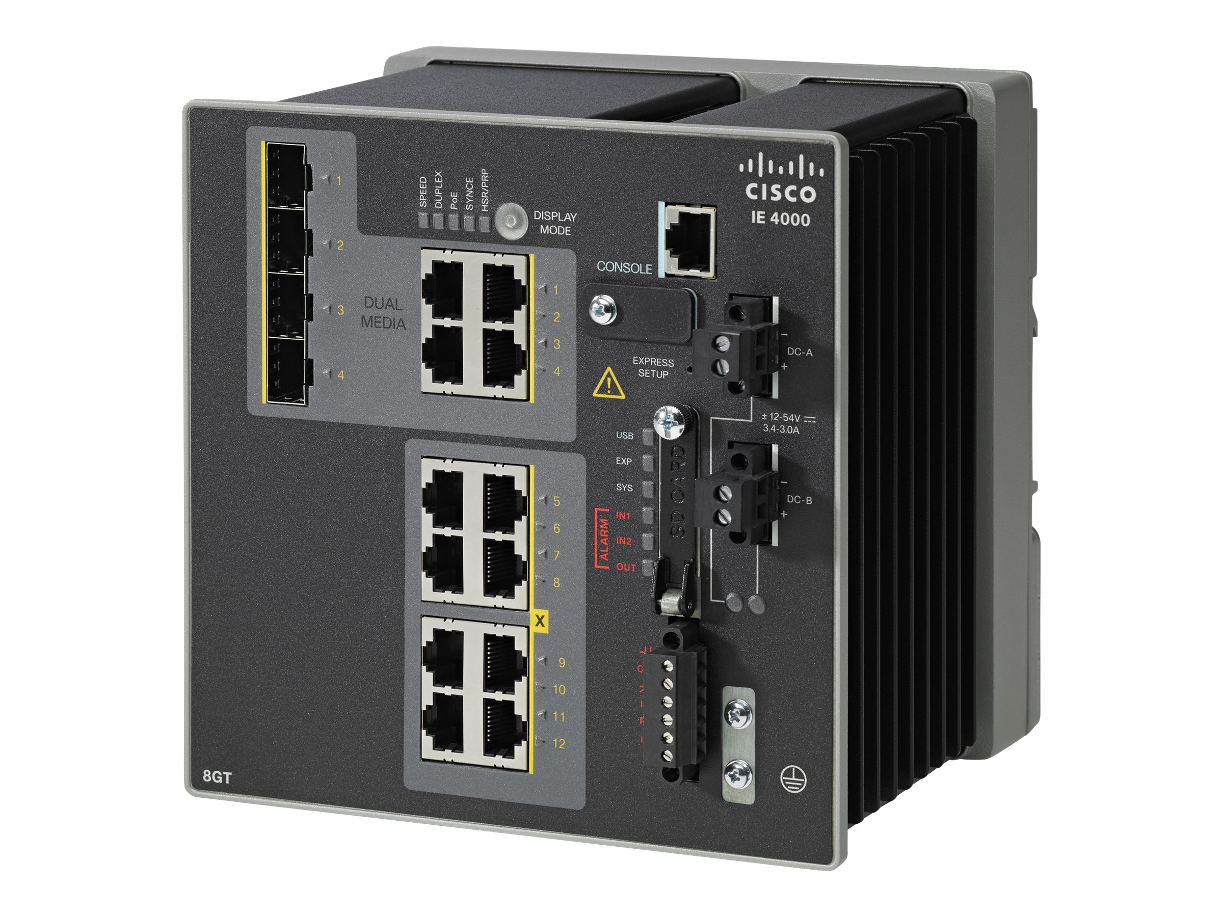 IE-4000-8GT4G-E - Cisco Industrial Ethernet 4000 Series Switch