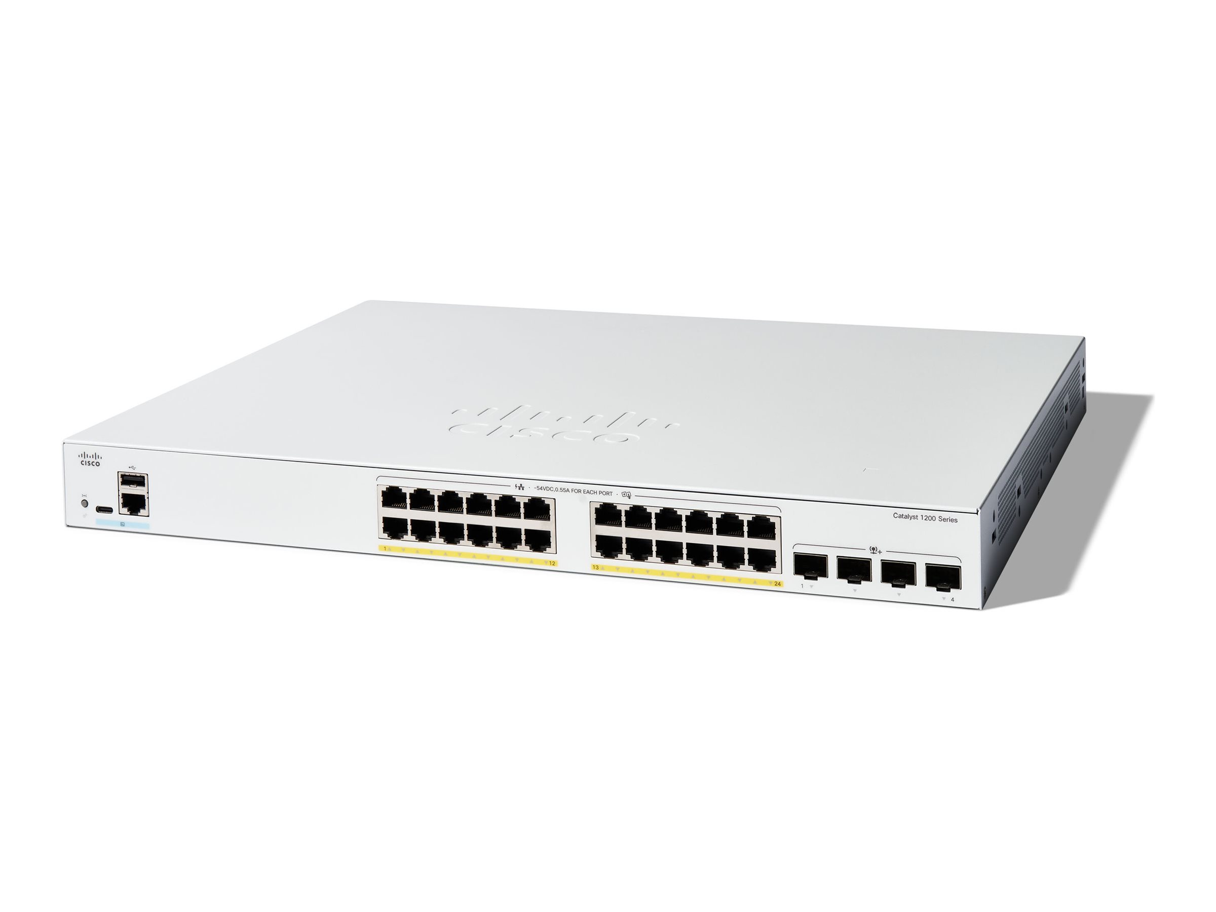 C1200-24FP-4X - Cisco Catalyst Switch L3 Smart 24x 10/100/1000 PoE+
