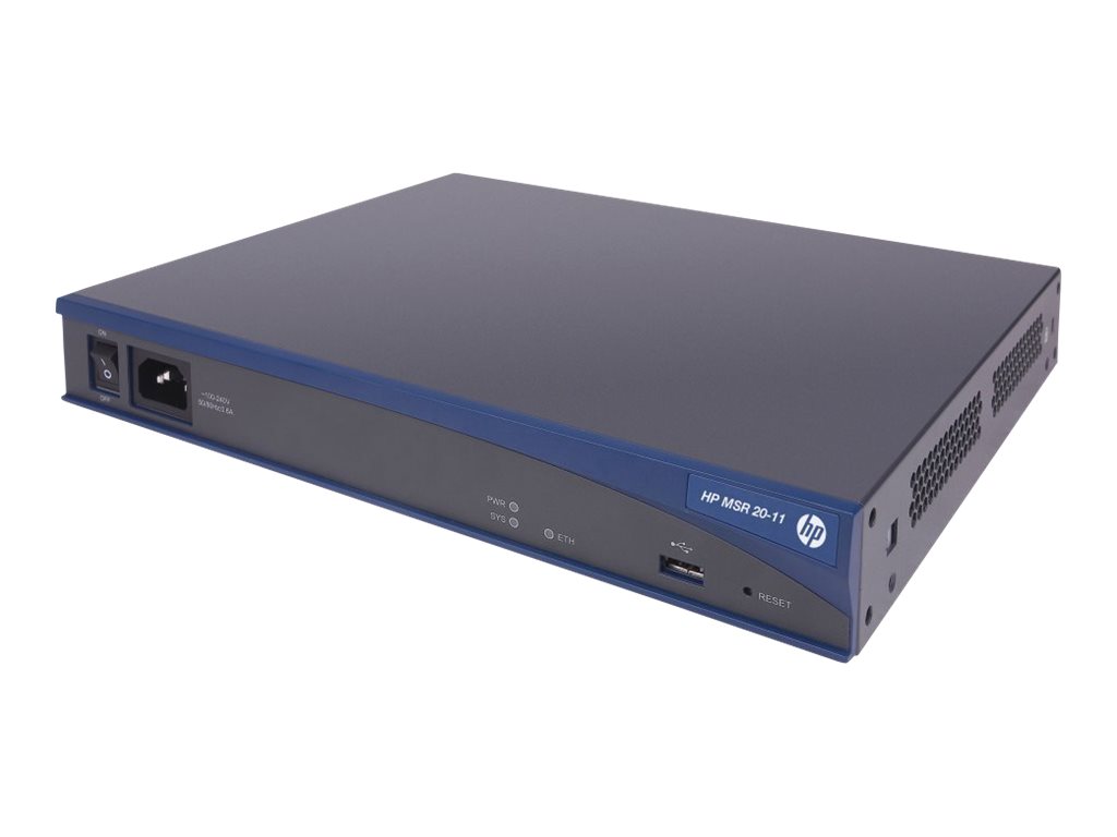 JF239A - HPE MSR20-11 Router 4-port switch