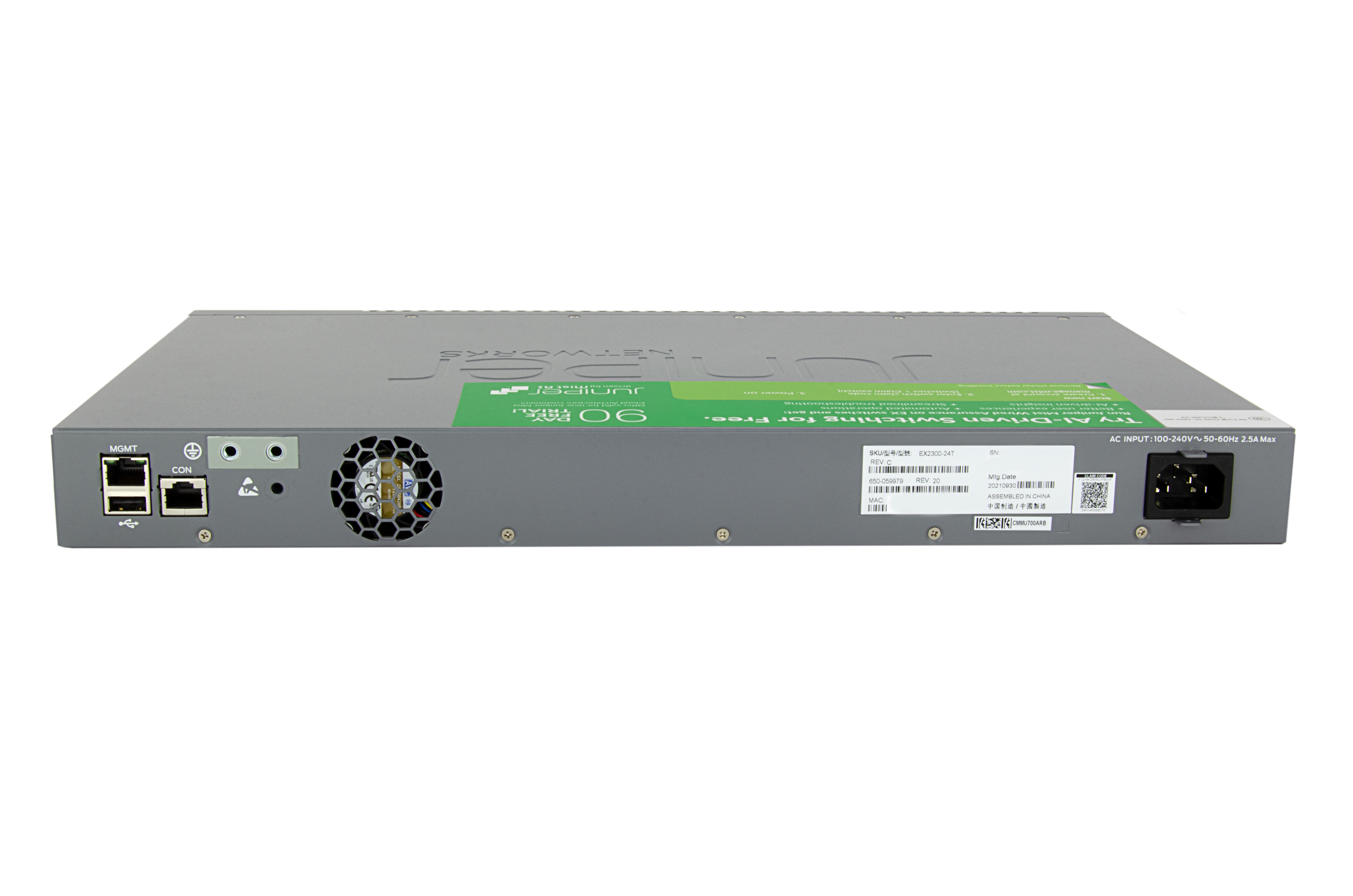 EX2300-24T - Switch Juniper EX 2300 - 24 porte - Gestito L3