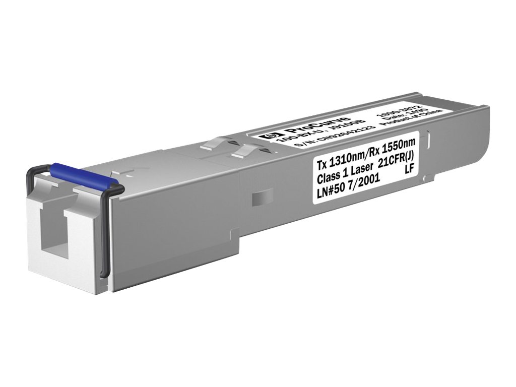 J9100B - HPE SFP (Mini-GBIC) transceiver module - 100 Mb LAN