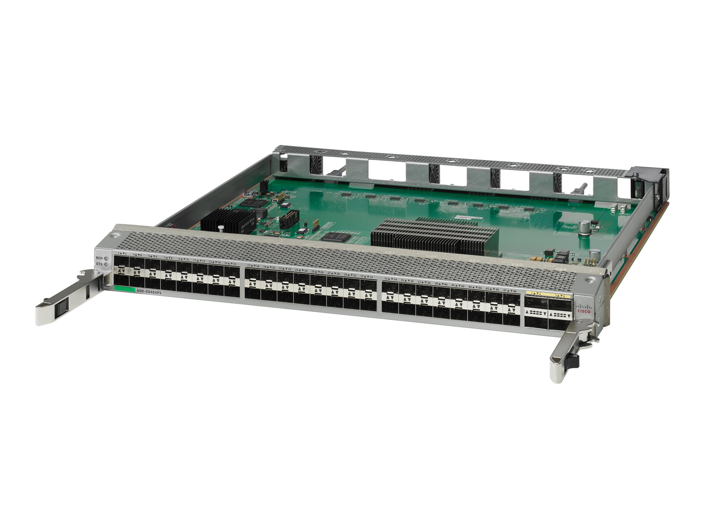 N9K-X9464TX2 - Cisco Nexus X9464TX2 - Modulo di espansione - Gigabit Ethernet / 10Gb Ethernet x 48 + 40 Gigabit QSFP+ x 4