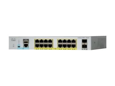 WS-C2960L-16PS-LL - Cisco Catalyst 16-port Gigabit Managed Switch w/ 2 SFP Uplinks