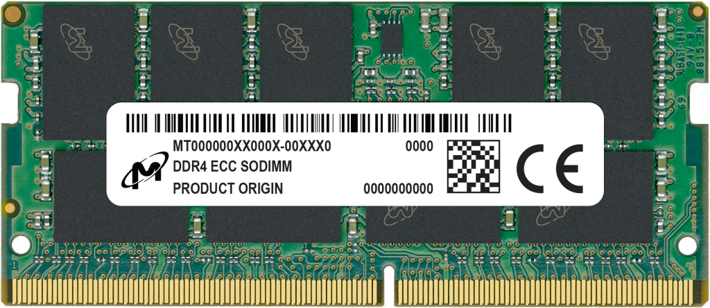 MTA9ASF1G72HZ-3G2R1R - Micron DDR4 - Modul - 8 GB - SO DIMM 260-PIN