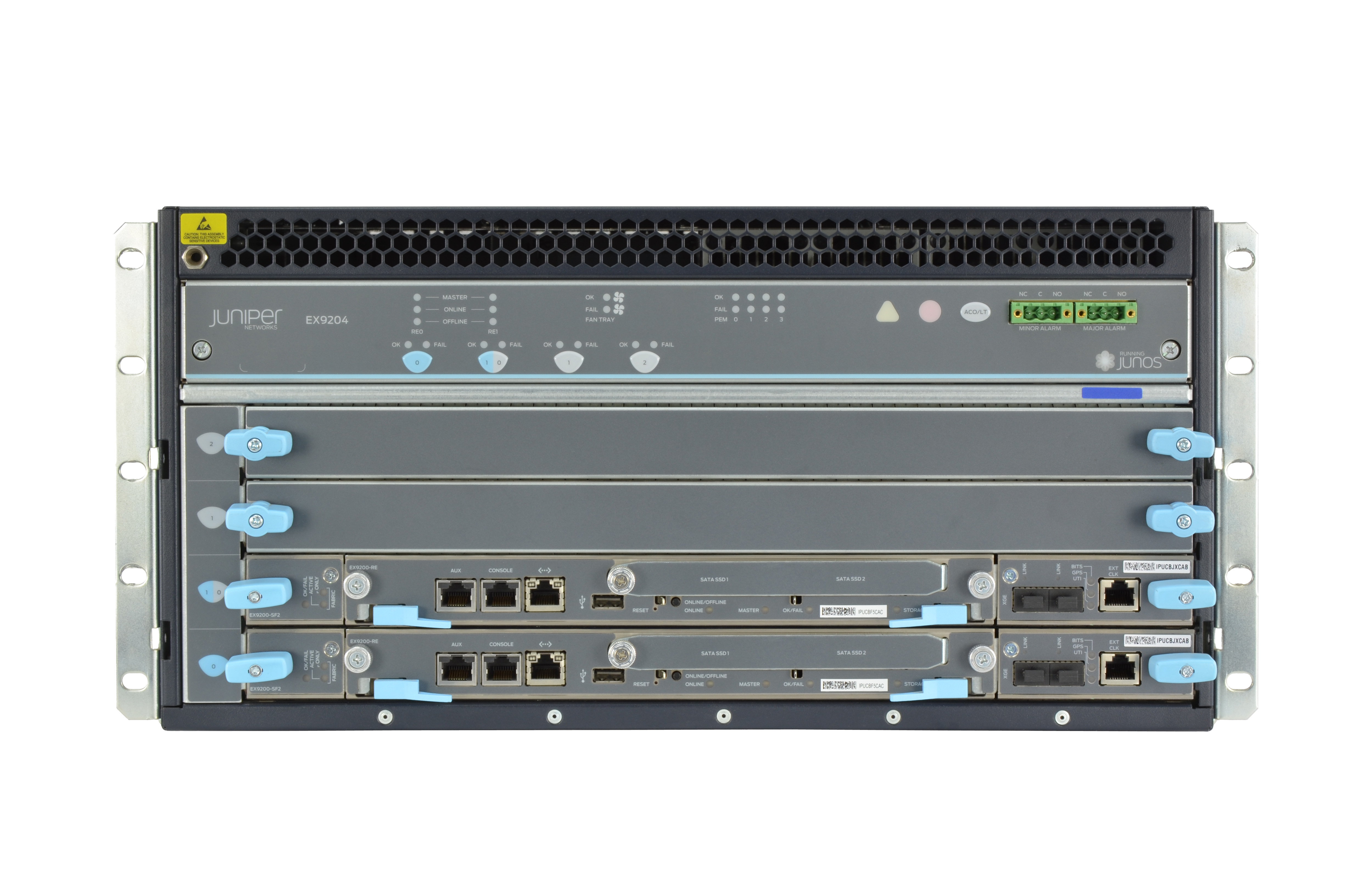 EX9204-RED3B-AC - Conmutador Juniper EX 9200 - Gestionado L3