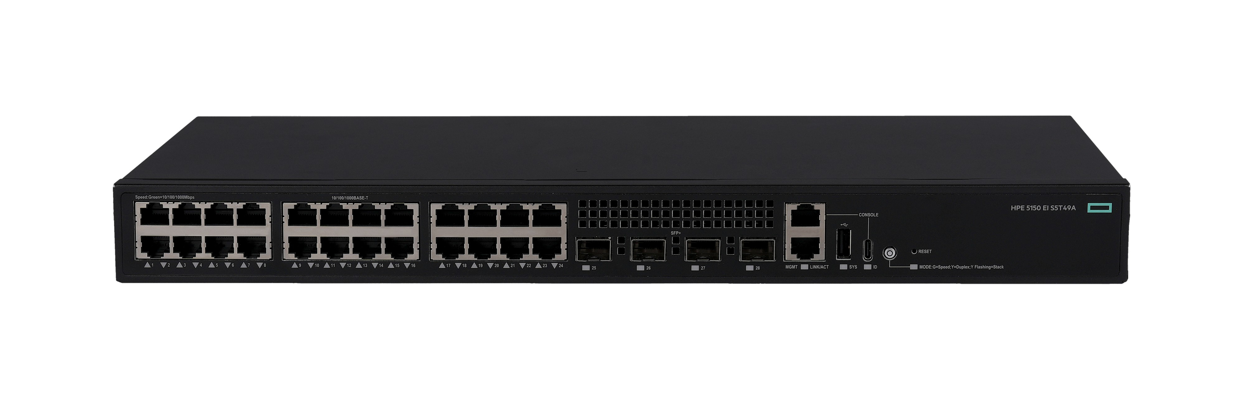 S5T49A - HPE Networking Comware 5150EI - Switch - L3 - managed